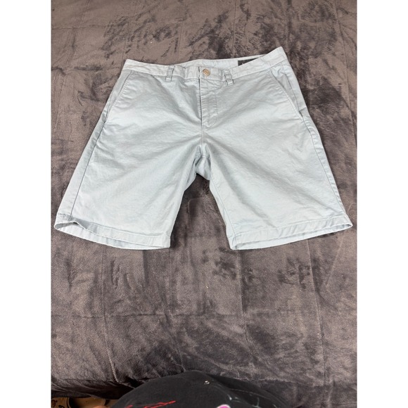Bonobos Mens Size 33 Light Blue Cotton Blend Casual Chino Shorts - Picture 1 of 8